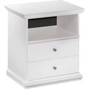 The appearance of Bostwick Shoals Nightstand designed by Signature Design by Ashley in the traditional interior design. This white piece of furniture was selected by 1StopBedrooms from Bostwick Shoals Collection to add a touch of cosiness and style into your home. Sku: B139-91. Material: Wood.