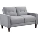 The appearance of Bowen Upholstered Track Arms Tufted Loveseat Grey designed by Coaster in the transitional interior design. This grey piece of furniture was selected by 1StopBedrooms from Bowen Collection to add a touch of cosiness and style into your home. Sku: 506782. Material: Upholstered.