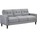 The appearance of Bowen Upholstered Track Arms Tufted Sofa Grey designed by Coaster in the transitional interior design. This grey piece of furniture was selected by 1StopBedrooms from Bowen Collection to add a touch of cosiness and style into your home. Sku: 506781. Material: Upholstered.