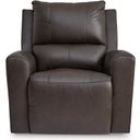 The appearance of Boxmere Power Recliner In Storm designed by Signature Design by Ashley in the modern / contemporary interior design. This storm piece of furniture was selected by 1StopBedrooms from Boxmere Collection to add a touch of cosiness and style into your home. Sku: U1310098. Material: Faux Leather.