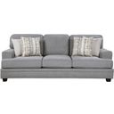 The appearance of Bradford Sofa In Gray designed by Homelegance in the modern / contemporary interior design. This gray piece of furniture was selected by 1StopBedrooms from Bradford Collection to add a touch of cosiness and style into your home. Sku: 9648GY-3. Material: Chenille.