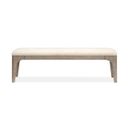 The appearance of Braelyn Long Bench In Dorian Grey designed by Magnussen in the transitional interior design. This dorian grey piece of furniture was selected by 1StopBedrooms from Braelyn Collection to add a touch of cosiness and style into your home. Sku: D5874-68. Material: Oak Veneer.