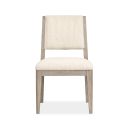 The appearance of Braelyn Upholstered Side Chair Set of 2 In Dorian Grey designed by Magnussen in the transitional interior design. This dorian grey piece of furniture was selected by 1StopBedrooms from Braelyn Collection to add a touch of cosiness and style into your home. Sku: D5874-63. Material: Oak Veneer.