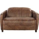 The appearance of Brancaster Retro Brown Leather Loveseat designed by ACME in the industrial interior design. This brown piece of furniture  was selected by 1StopBedrooms from Brancaster Collection to add a touch of cosiness and style into your home. Sku: 53546. Material: Leather. Key Features: Nailhead Trim.
