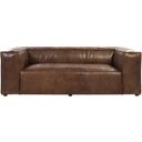 The appearance of Brancaster Retro Brown Leather Sofa designed by ACME in the transitional interior design. This brown piece of furniture  was selected by 1StopBedrooms from Brancaster Collection to add a touch of cosiness and style into your home. Sku: 53545. Material: Leather.