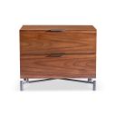 Brasea 2 Drawer 32" Nightstand In Brown