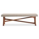 Brasea Bench In Beige and Tan