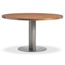 Brasea Round Dining Table In Brown