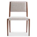 Brasea Side Chair In Beige and Tan