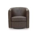 The appearance of Brentlow Swivel Accent Chair In Granite designed by Signature Design by Ashley in the transitional interior design. This granite piece of furniture was selected by 1StopBedrooms from Brentlow Collection to add a touch of cosiness and style into your home. Sku: A3000741.