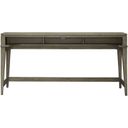 The appearance of Brentwood Console Bar Table In Sandstone designed by Liberty in the modern / contemporary interior design. This sandstone piece of furniture  was selected by 1StopBedrooms from Brentwood Collection to add a touch of cosiness and style into your home. Sku: 789-OT7637. Table Top Shape: Rectangular. Material: Solid Rubberwood.