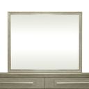 The appearance of Brentwood Landscape Mirror In Sandstone designed by Liberty in the modern / contemporary interior design. This sandstone piece of furniture  was selected by 1StopBedrooms from Brentwood Collection to add a touch of cosiness and style into your home. Sku: 789-BR51. Material: Solid Rubberwood.