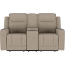 The appearance of Brentwood Upholstered Motion Reclining Loveseat In Taupe designed by Coaster in the transitional interior design. This taupe piece of furniture was selected by 1StopBedrooms from Brentwood Collection to add a touch of cosiness and style into your home. Sku: 610282. Material: Upholstered.