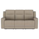 The appearance of Brentwood Upholstered Motion Reclining Sofa In Taupe designed by Coaster in the transitional interior design. This taupe piece of furniture was selected by 1StopBedrooms from Brentwood Collection to add a touch of cosiness and style into your home. Sku: 610281. Material: Upholstered.
