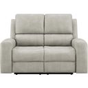 The appearance of Brickston Triple Power Reclining Loveseat In Grey designed by Coaster in the transitional interior design. This grey piece of furniture was selected by 1StopBedrooms from Brickston Collection to add a touch of cosiness and style into your home. Sku: 603435PPP. Material: Foam.