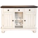 The appearance of British Isles Chalk Cocoa Bean Server designed by A-America in the transitional interior design. This white piece of furniture was selected by 1StopBedrooms from British Isles Collection to add a touch of cosiness and style into your home. Sku: BRICO9010. Material: Rubberwood.