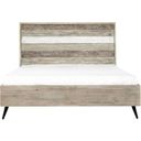 The appearance of Bridges King Platform Bed In Two Tone Acacia Wood designed by Armen Living in the modern / contemporary interior design. This two-tone gray piece of furniture was selected by 1StopBedrooms from Bridges Collection to add a touch of cosiness and style into your home. Sku: LCBRBDGRKGBX1;LCBRBDGRKGBX2;LCBRBDGRKGBX3;LCBRBDGRKGBX4. Bed Type: Platform Bed. Material: Wood. Bed Size: King.