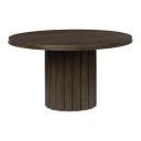 The appearance of Brillynd Round Dining Table In Burnished Brown designed by Signature Design by Ashley in the modern / contemporary interior design. This burnished brown piece of furniture  was selected by 1StopBedrooms from Brillynd Collection to add a touch of cosiness and style into your home. Sku: NCD843-50. Table Top Shape: Round. Material: Wood. Size: 54".