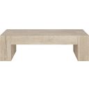 The appearance of Bristol Coffee Table In White designed by Classic Home in the modern / contemporary interior design. This white piece of furniture  was selected by 1StopBedrooms from Bristol Collection to add a touch of cosiness and style into your home. Sku: 51031345. Material: Cracked Oak.