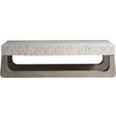 The appearance of Bristol Outdoor Cocktail Table designed by Bernhardt in the modern / contemporary interior design. This sand grey/weathered teak piece of furniture was selected by 1StopBedrooms from Bristol Collection to add a touch of cosiness and style into your home. Sku: X05021B;X05021T. Table Top Shape: Rectangular. Material: Concrete.