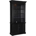 The appearance of Bristowe Bristowe Bookcase designed by Hooker in the traditional interior design. This black piece of furniture was selected by 1StopBedrooms from Bristowe Collection to add a touch of cosiness and style into your home. Sku: 5971-10445-99. Material: Veneer.