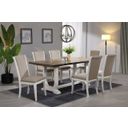 The appearance of Briton Lake Side Chair Set of 2 In White Wash designed by ECI in the country / farmhouse interior design. This white wash piece of furniture was selected by 1StopBedrooms from Briton Lake Collection to add a touch of cosiness and style into your home. Sku: 5005-00-S. Material: Hardwood.