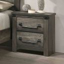 Britonale Nightstand In Rustic Gray
