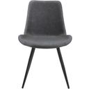 The appearance of Brixley Side Chair Set of 2 In Black and Gray designed by Homelegance in the modern / contemporary interior design. This black and gray piece of furniture  was selected by 1StopBedrooms from Brixley Collection to add a touch of cosiness and style into your home. Sku: 5916S. Material: Faux Leather.