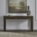 The appearance of Broadmore Console Table In Brown designed by Liberty in the transitional interior design. This brown piece of furniture  was selected by 1StopBedrooms from Broadmore Collection to add a touch of cosiness and style into your home. Sku: 449-OT6030. Material: Solid Pine.