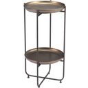 The appearance of Bronson Accent Table In Bronze designed by Zuo Modern in the modern / contemporary interior design. This bronze piece of furniture  was selected by 1StopBedrooms from Bronson Collection to add a touch of cosiness and style into your home. Sku: 109597. Material: Steel.