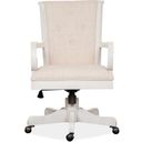 The appearance of Bronwyn Fully Upholstered Swivel Chair designed by Magnussen in the transitional interior design. This beige piece of furniture was selected by 1StopBedrooms from Bronwyn Collection to add a touch of cosiness and style into your home. Sku: H4436-83. Material: Pine Veneer.