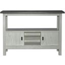 The appearance of Brook Bay Sideboard designed by Liberty in the transitional interior design. This white and gray piece of furniture was selected by 1StopBedrooms from Brook Bay Collection to add a touch of cosiness and style into your home. Sku: 182-SB5236. Material: Rubberwood.