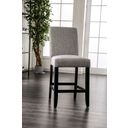 Brule Counter Height Side Chair Set of 2 In Light Gray