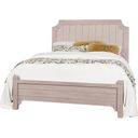 The appearance of Bungalow Dover Grey/Folkstone Queen Upholstered Bed designed by Vaughan Bassett in the transitional interior design. This dove grey piece of furniture was selected by 1StopBedrooms from Bungalow Collection to add a touch of cosiness and style into your home. Sku: 741-551;741-855A;741-922. Material: Fabric. Bed Size: Queen. Bed Type: Upholstered Bed.