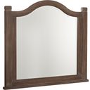 The appearance of Bungalow Folkstone Master Arch Mirror designed by Vaughan Bassett in the transitional interior design. This folkstone piece of furniture was selected by 1StopBedrooms from Bungalow Collection to add a touch of cosiness and style into your home. Sku: 740-448. Material: Solid Hardwood.