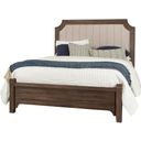 The appearance of Bungalow Folkstone Queen Upholstered Bed designed by Vaughan Bassett in the transitional interior design. This folkstone piece of furniture was selected by 1StopBedrooms from Bungalow Collection to add a touch of cosiness and style into your home. Sku: 740-551;740-855A;740-922. Material: Fabric. Bed Size: Queen. Bed Type: Upholstered Bed.