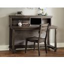 The appearance of Bunkhouse Aged Barnwood Desk Chair designed by Legacy Classic Kids in the transitional interior design. This brown piece of furniture  was selected by 1StopBedrooms from Bunkhouse Collection to add a touch of cosiness and style into your home. Sku: 8830-640. Material: Wood.