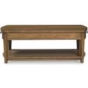 The appearance of Burkbyer Coffee Table In Brown designed by Signature Design by Ashley in the traditional interior design. This brown piece of furniture  was selected by 1StopBedrooms from Burkbyer Collection to add a touch of cosiness and style into your home. Sku: T513-1. Material: Wood.