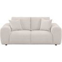 The appearance of Burnett Chenille Upholstered Wide Arm Loveseat In Ivory designed by Coaster in the modern / contemporary interior design. This ivory piece of furniture  was selected by 1StopBedrooms from Burnett Collection to add a touch of cosiness and style into your home. Sku: 504956. Material: Foam.