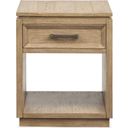Burnham Rectangular End Table In Sable Dusk