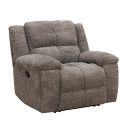 The appearance of Buster Recliner In Cabot Stone designed by Parker House in the modern / contemporary interior design. This cabot stone piece of furniture  was selected by 1StopBedrooms from Buster Collection to add a touch of cosiness and style into your home. Sku: MBUS#812-CAST. Material: Polyester.