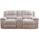 The appearance of Buster Reclining Console Loveseat In Taupe designed by Parker House in the modern / contemporary interior design. This taupe piece of furniture  was selected by 1StopBedrooms from Buster Collection to add a touch of cosiness and style into your home. Sku: MBUS#822C-OPTA. Material: Polyester.