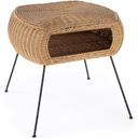 The appearance of Butler Coralitta Rattan End Table designed by Butler Specialty Company in the transitional interior design. This natural piece of furniture  was selected by 1StopBedrooms from Coralitta Collection to add a touch of cosiness and style into your home. Sku: 5578404. Material: Iron.