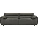 The appearance of Buxton Top Grain Leather Upholstered Sofa In Graphite designed by Coaster in the modern / contemporary interior design. This graphite piece of furniture was selected by 1StopBedrooms from Buxton Collection to add a touch of cosiness and style into your home. Sku: 509504. Material: Plywood.