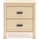 The appearance of Cabinella Nightstand In Tan designed by Signature Design by Ashley in the transitional interior design. This tan piece of furniture was selected by 1StopBedrooms from Cabinella Collection to add a touch of cosiness and style into your home. Sku: EB2444-292. Material: Wood.