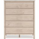 The appearance of Cadmori Chest of Drawers In Two-tone designed by Signature Design by Ashley in the transitional interior design. This two-tone piece of furniture  was selected by 1StopBedrooms from Cadmori Collection to add a touch of cosiness and style into your home. Sku: B2615-345. Material: Marble.