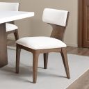 Caerwys Side Chair Set of 2 In Brown