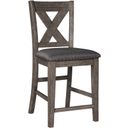 The appearance of Caitbrook Gray Upholstered Barstool Set of 2 designed by Signature Design by Ashley in the transitional interior design. This gray piece of furniture was selected by 1StopBedrooms from Caitbrook Collection to add a touch of cosiness and style into your home. Sku: D388-124. Material: Fabric.
