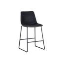 Cal Counter Stool Set of 2 In Antique Black