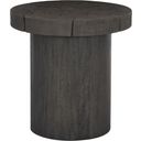 The appearance of Calavaras Side Table designed by Bernhardt in the modern / contemporary interior design. This smoked truffle piece of furniture was selected by 1StopBedrooms from Calavaras Collection to add a touch of cosiness and style into your home. Sku: 301125. Material: Wood.